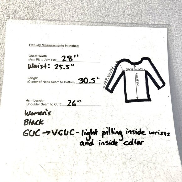 Lane Bryant Double Breasted Peacoat Womens 3X 22/24 Plus Black Wool Jacket Lined - Picture 4 of 16